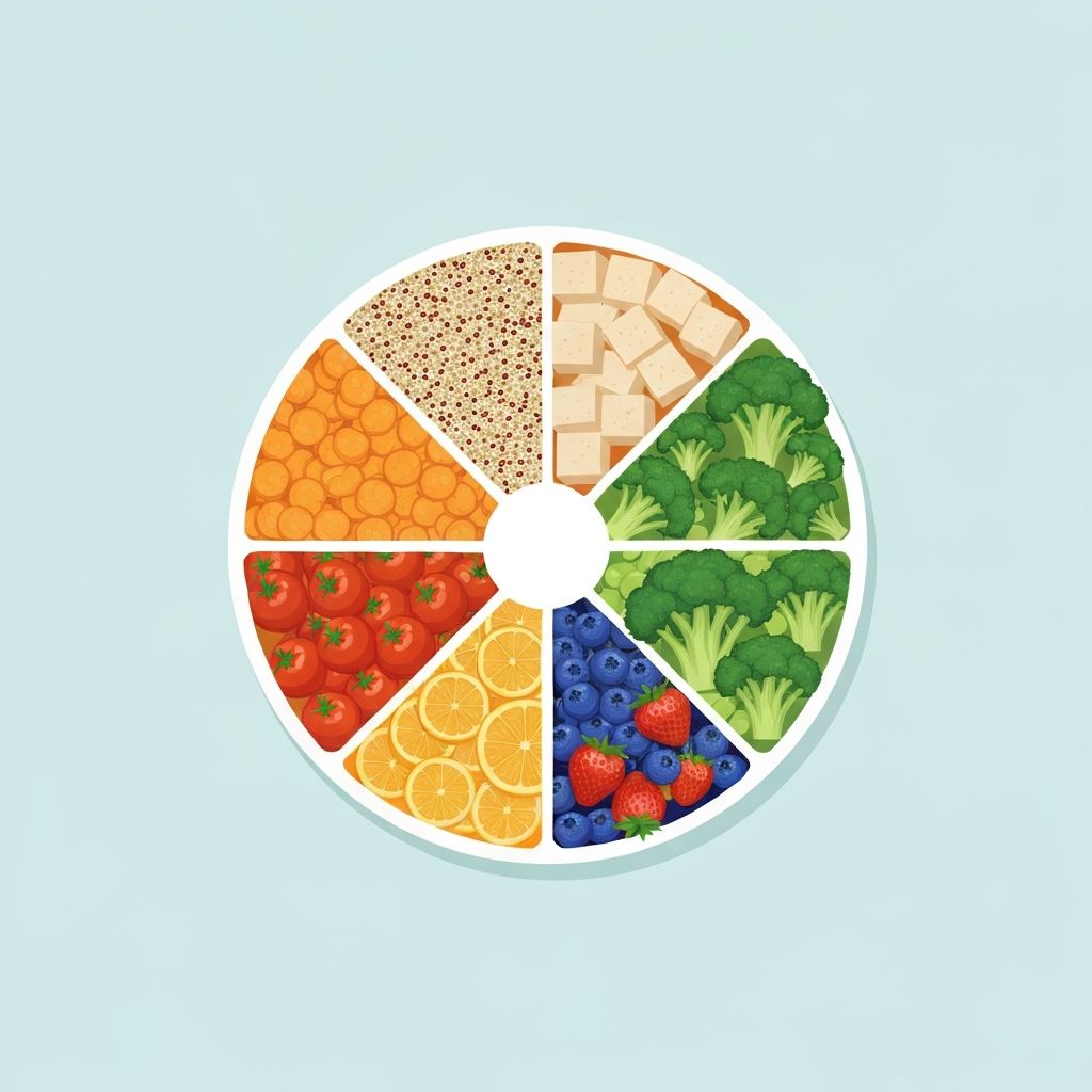 Vyvážený talíř - principy zdravé výživy